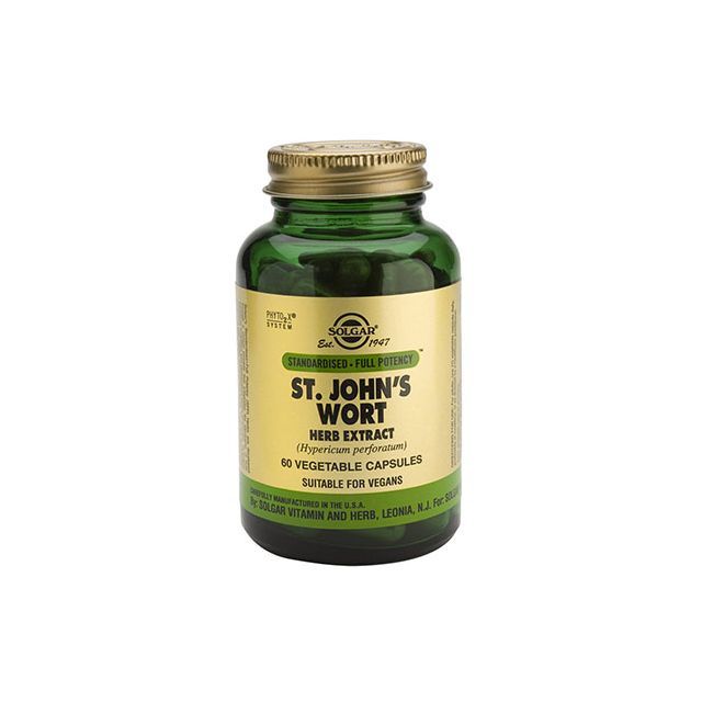 SFP St. John's Wort Herb Extract 60 cps, Solgar
