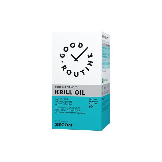 Krill Oil 60 cps, Good Routine   