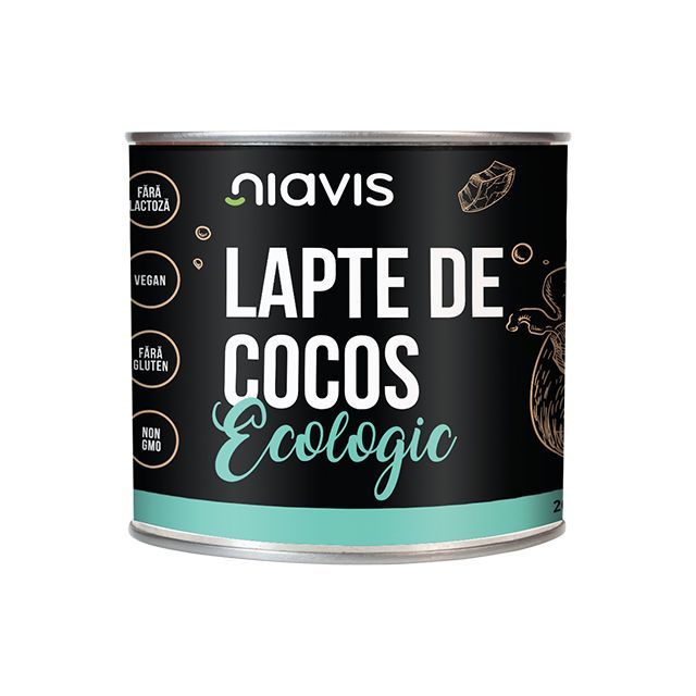 Bautura vegetala din Nuca de Cocos Ecologic/BIO 200ml, Niavis