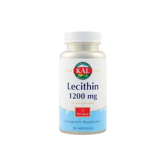 Lecithin 1200mg 50 cps, KAL