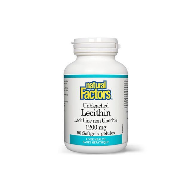 Lecitina 1200mg 90 cps, Natural Factors