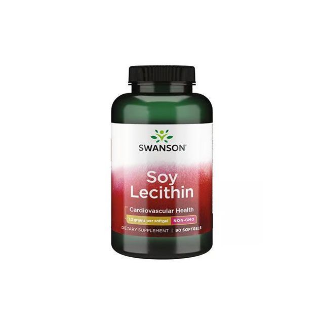 Lecitina 1200mg 90 cps moi, Swanson