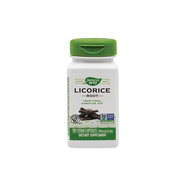 Licorice (Lemn dulce) 100 cps. Nature's Way
