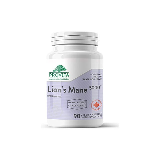 Lion’s Mane 5000 - ciuperca Coama leului (Hericium) 500mg 90 cps, Provita Nutrition