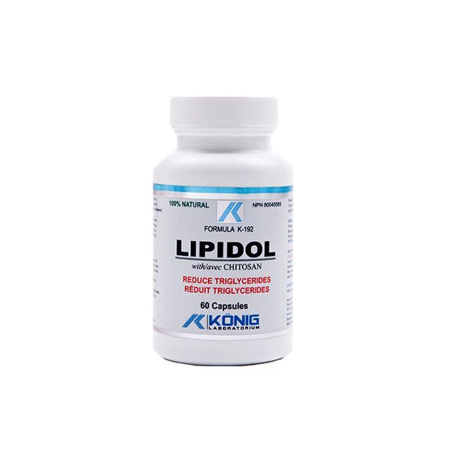 Lipidol cu chitosan 60 cps, Konig Nutrition