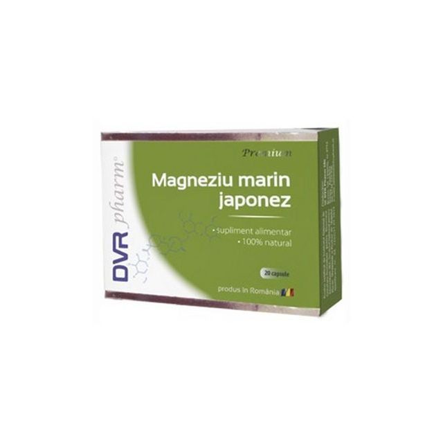 Magneziu marin japonez 20 cps, DVR Pharm