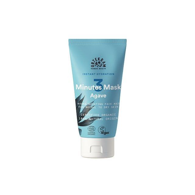 Masca faciala Instant Hydration 3 Minutes cu ulei de agave 75ml, Urtekram