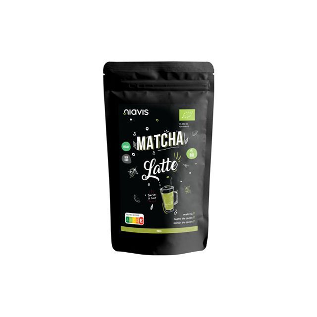 Matcha Latte Pulbere Ecologica/Bio 150g, Niavis