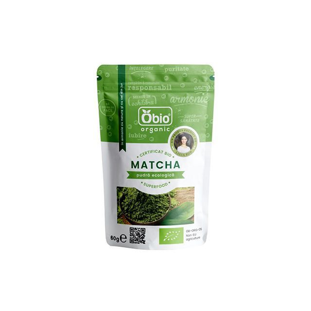 Matcha ceai verde (pulbere) eco 60g Obio