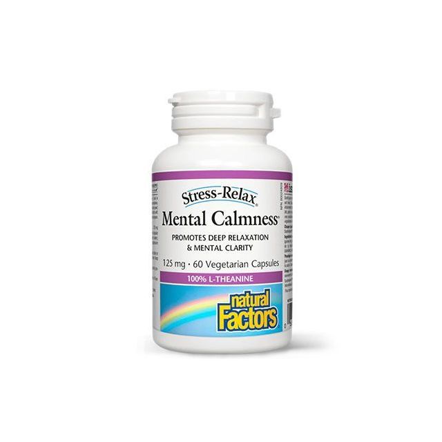 Mental Calmness (Relaxare profunda) 60 cps, Natural Factors