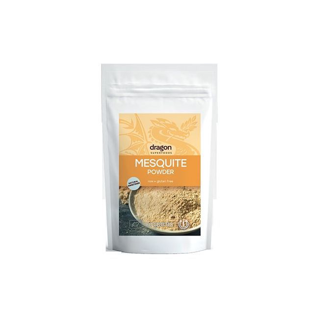 Mesquite pulbere raw bio 200g, Dragon Superfoods
