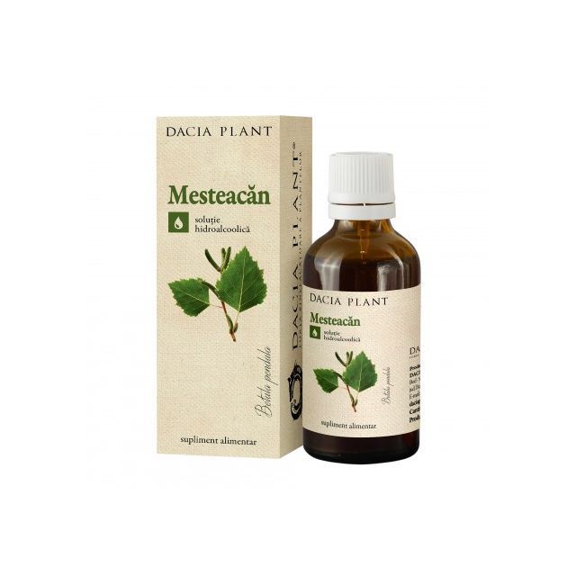 Mesteacan tinctura 50ml, Dacia Plant