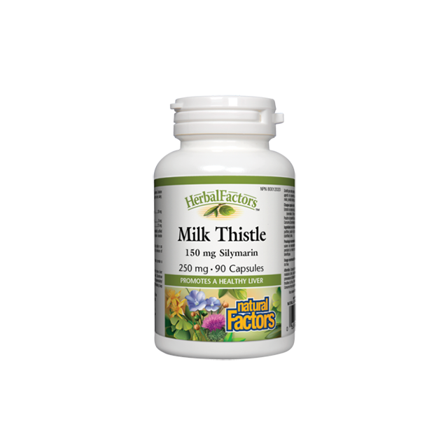 Milk Thistle (Silimarina) 250mg 90 cps, Natural Factors