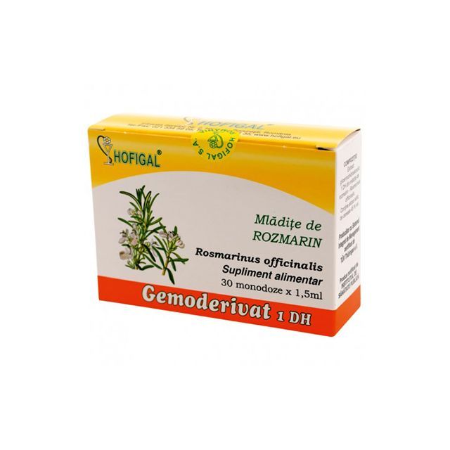 Mladite de rozmarin - Gemoderivat 30 monodoze, Hofigal