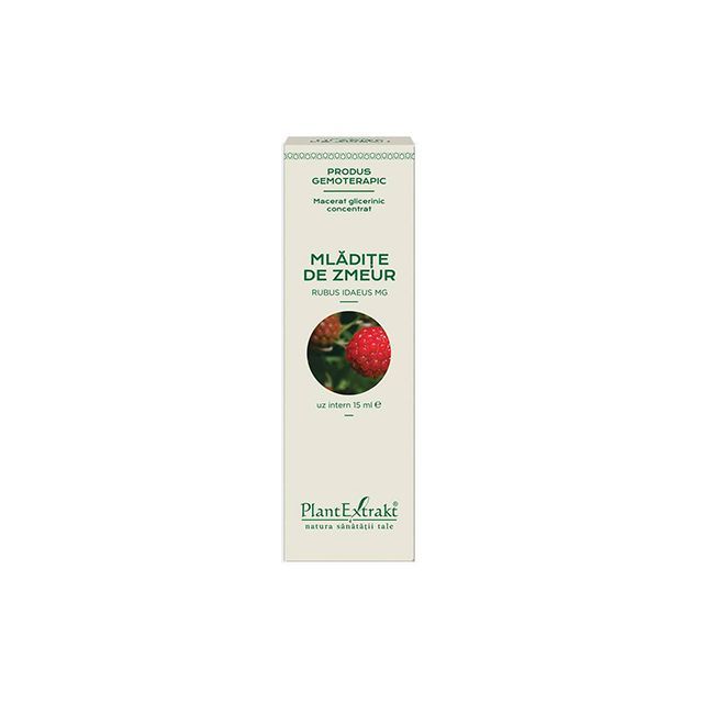 Extract concentrat din mladite de Zmeur 15ml, PlantExtrakt