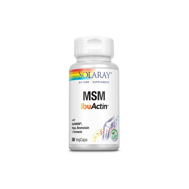 MSM ibuActin 30 cps, Solaray