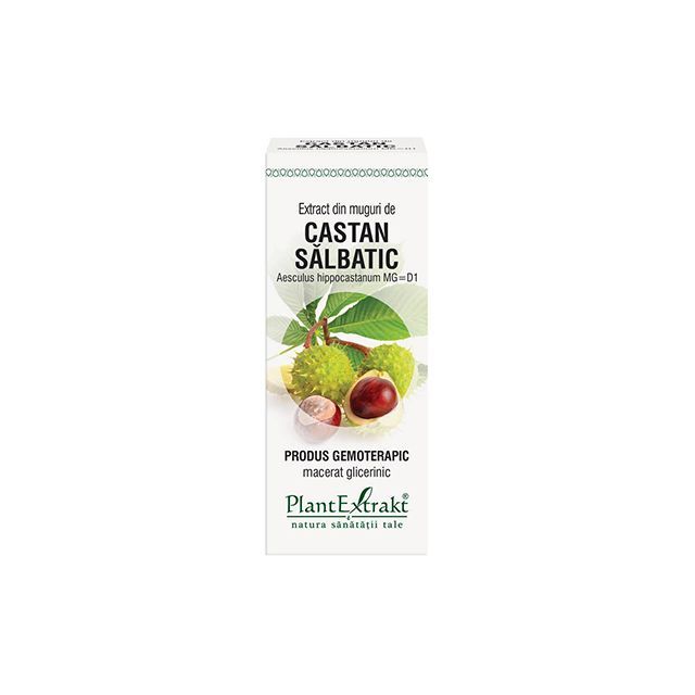 Extract din muguri de Castan Salbatic 50ml, PlantExtrakt