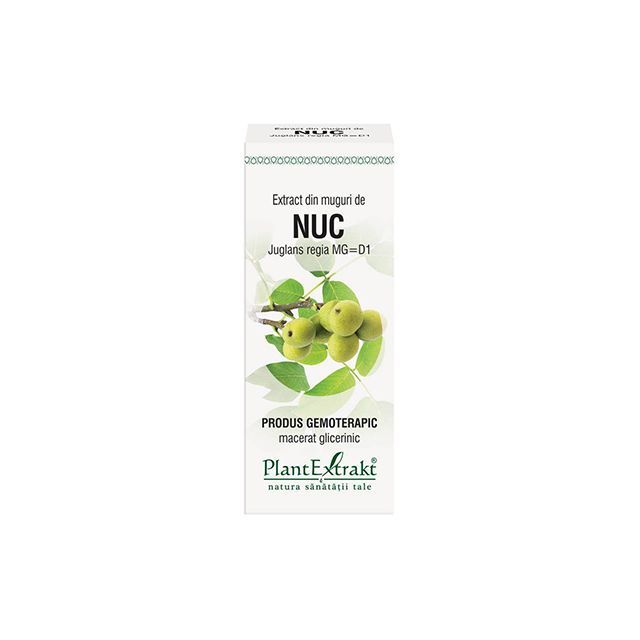 Extract din muguri de Nuc 50ml, PlantExtrakt