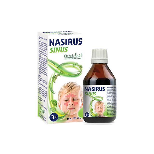 Nasirus Sinus sirop 100ml, Plantextrakt