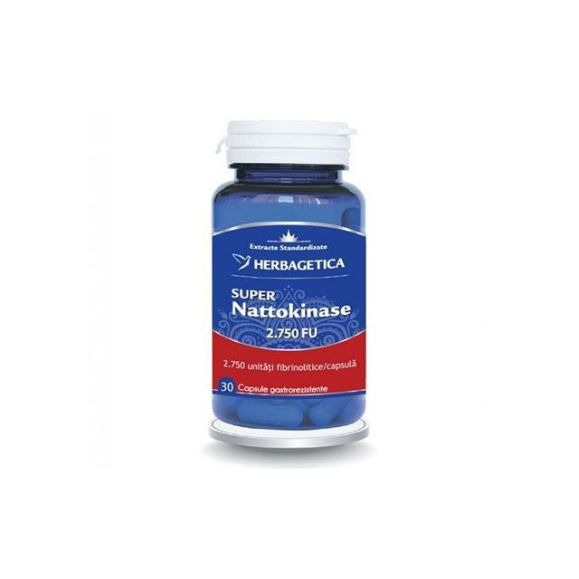 Super Nattokinase 2.750 FU 30 cps, Herbagetica