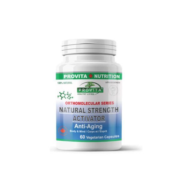 Natural Strength Activator Anti-Aging 60 cps, Provita Nutrition