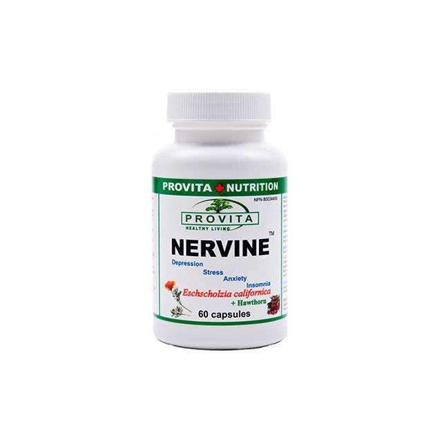 Nervine 60 cps, Provita Nutrition
