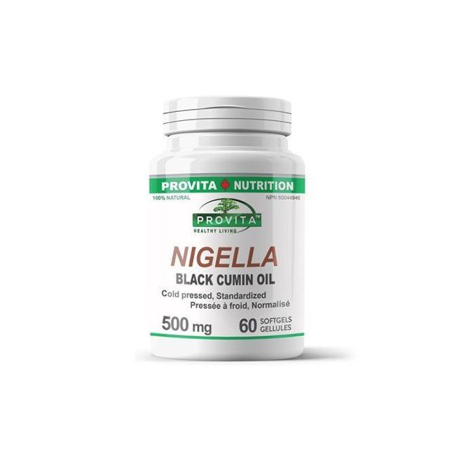 Nigella 500mg 60 cps, Provita Nutrition