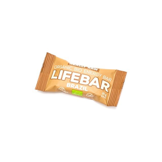 Lifebar baton cu nuci braziliene raw bio 25g, Lifefood