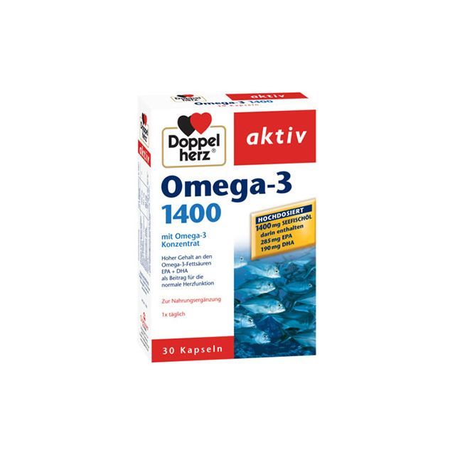 Omega-3 1400mg 30 cps, Doppelherz