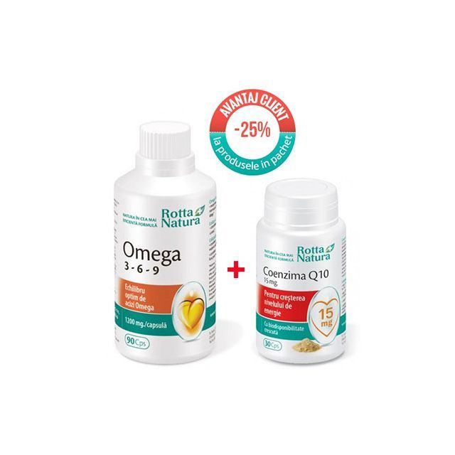 Omega 3 - 6 - 9 90 cps, Rotta Natura