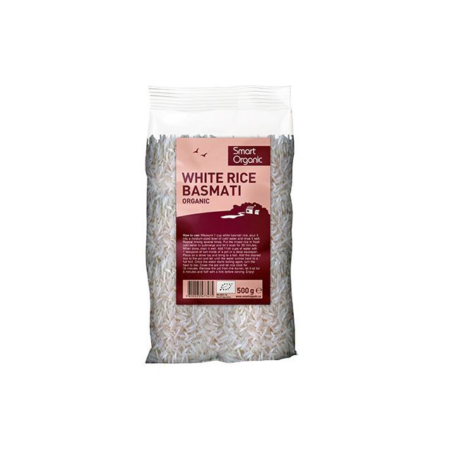 Orez basmati alb eco 500g, Smart Organic