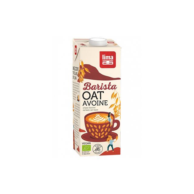Bautura vegetala de ovaz Barista bio 1l, Lima