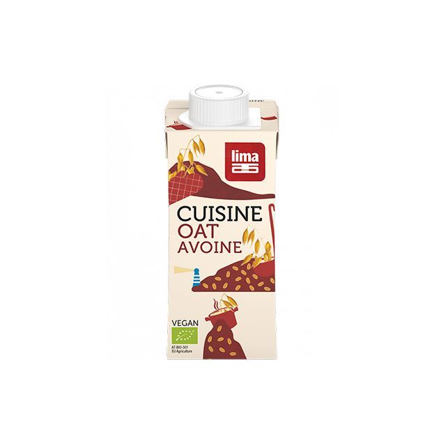Crema de ovaz bio 200ml, Lima