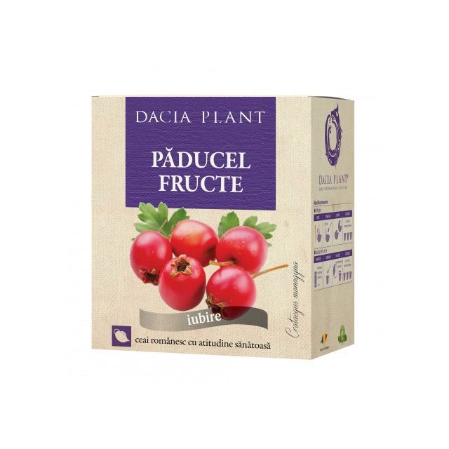 Ceai de Paducel (fructe) 50g, Dacia Plant