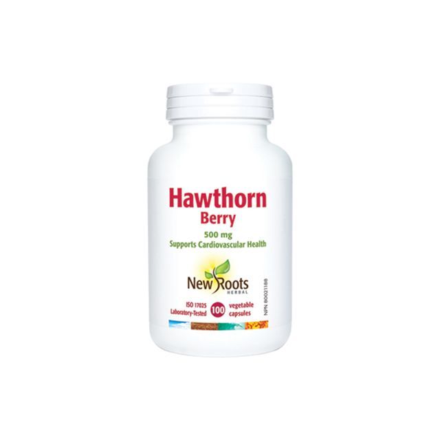 Hawthorn (Paducel rosu) 500mg 90 cps, New Roots