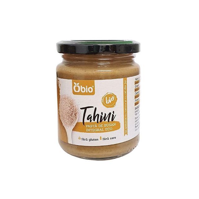 Tahini pasta de susan integral eco 250g, Obio