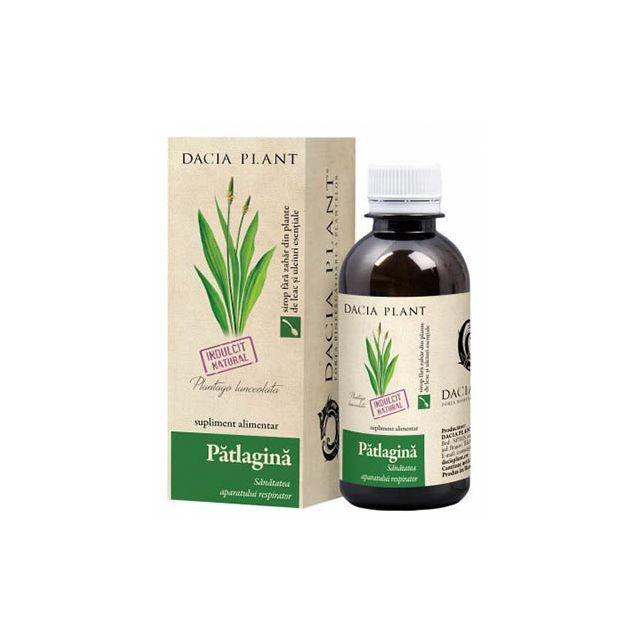 Patlagina sirop 200ml, Dacia Plant