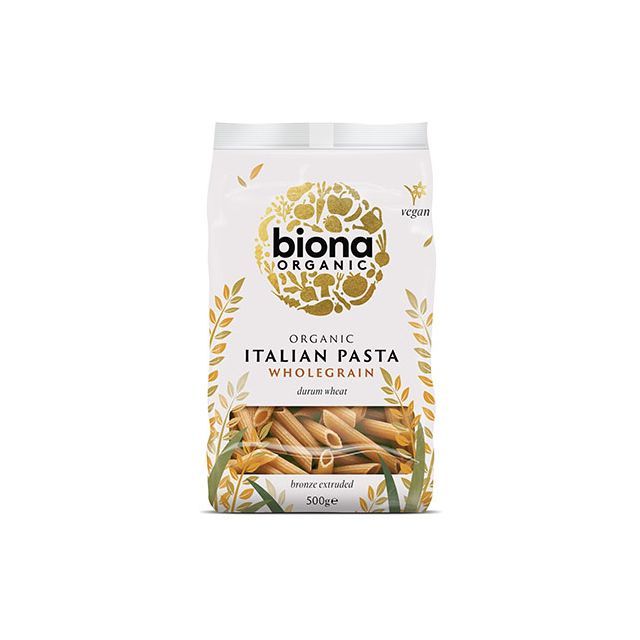 Penne din grau spelta integral eco 500g, Biona