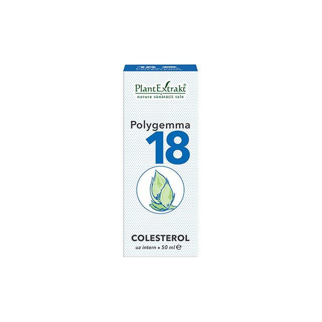 Polygemma 18 - Colesterol 50ml, Plantextrakt