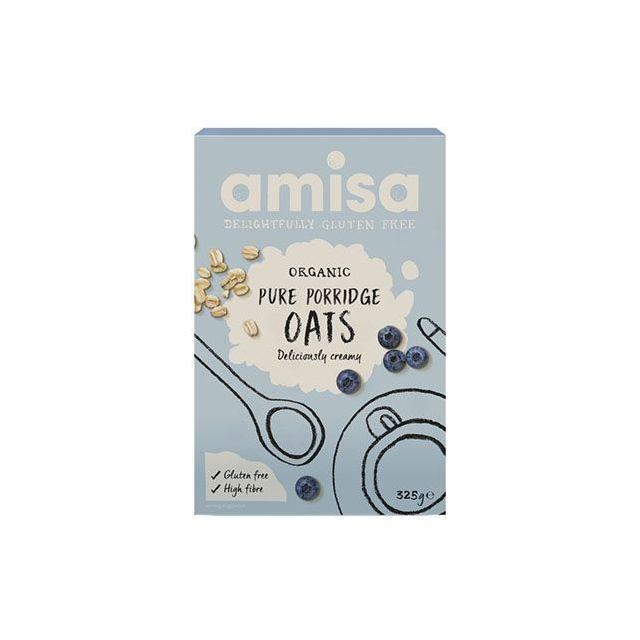 Porridge din ovaz fara gluten eco 325g, Amisa