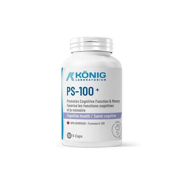 PS-100 Forte (fosfatidilserina) 100mg 60 cps, Konig Laboratorium