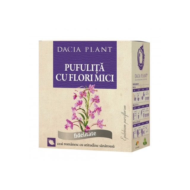 Ceai de Pufulita cu flori mici 50g, Dacia Plant