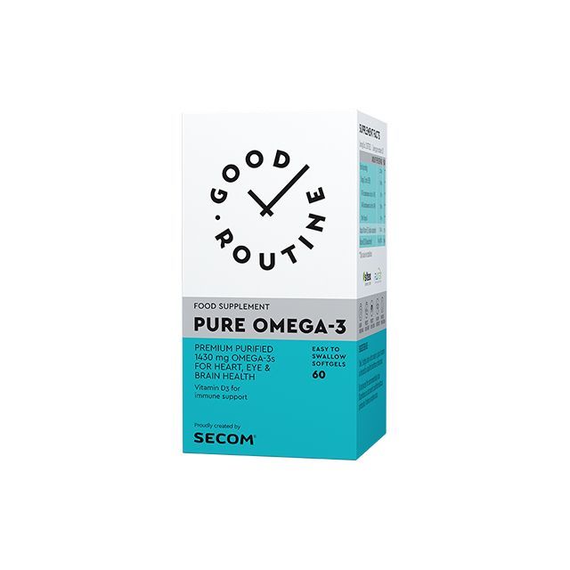 Pure Omega-3 60 cps, Good Routine