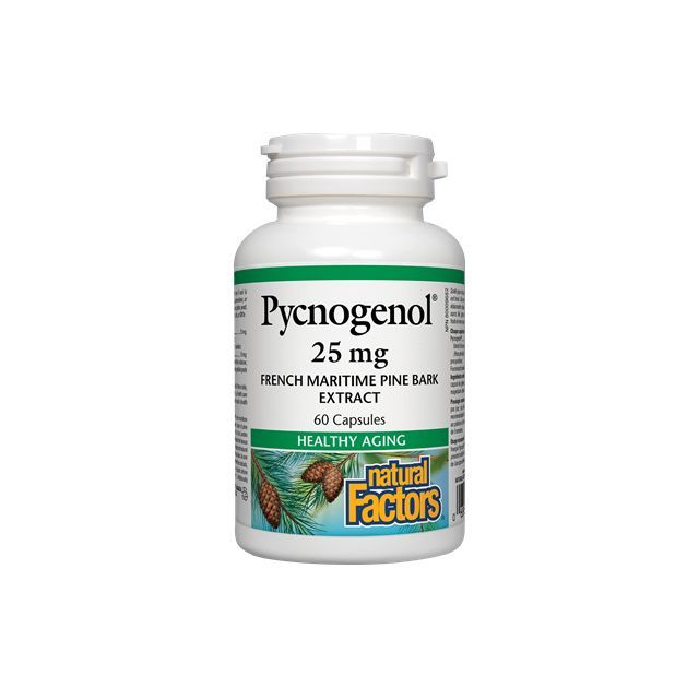 Pycnogenol 25mg 60 cps, Natural Factors