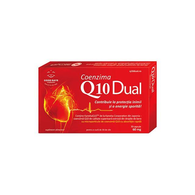 Coenzima Q10 Dual 30 cps, Good Days Therapy