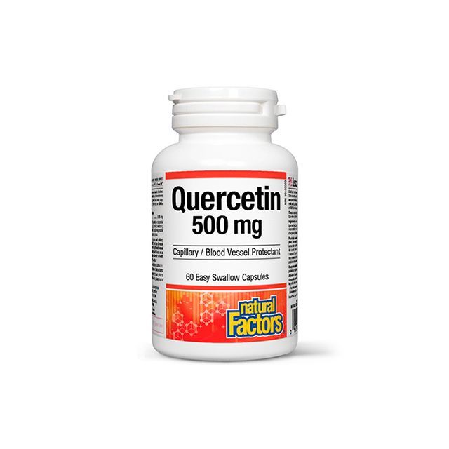 Quercetin 500mg 60 cps, Natural Factors