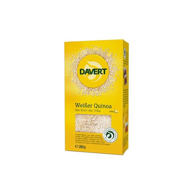 Quinoa alba bio 200g, Davert