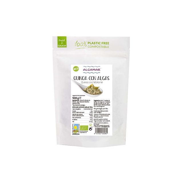 Quinoa cu alge marine bio 500g, Algamar