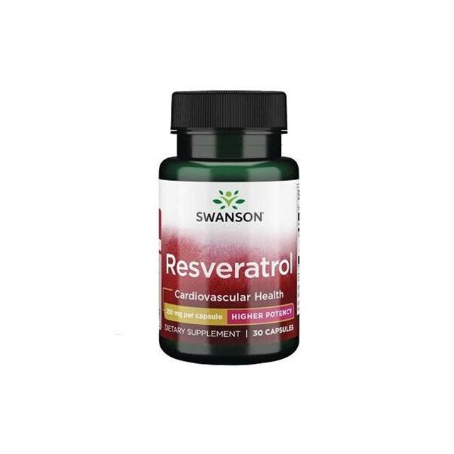 Resveratrol 250mg 30 cps, Swanson