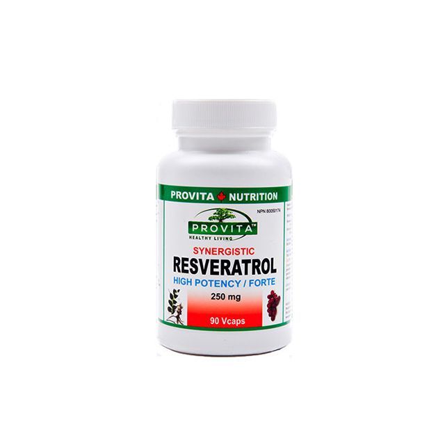 Resveratrol Forte Synergistic 90 cps, Provita Nutrition